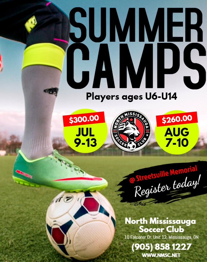 Summer Camp North Mississauga Soccer Club